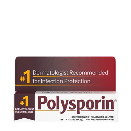 Picture of Polysporin First Aid Topical Antibiotic Ointment, Travel Size, 0.5oz