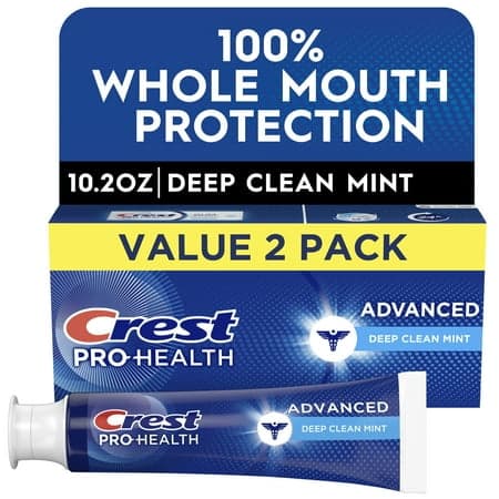 Picture of Crest Pro-Health Advanced Deep Clean Mint Toothpaste, 5.1 oz, 2 Count