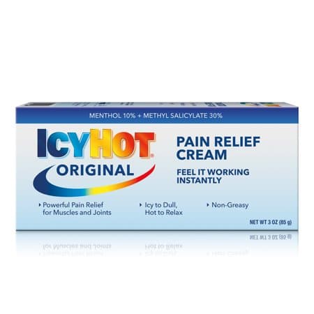 Picture of Icy Hot Original Pain Relieving Cream, Powerful Pain Relief for Muscles and Joints, 3oz
