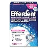 Picture of Efferdent Retainer Denture Cleaner Tablets, Complete Clean, 126 Count