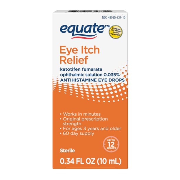 Picture of Equate Eye Itch Relief, 0.34 fl oz
