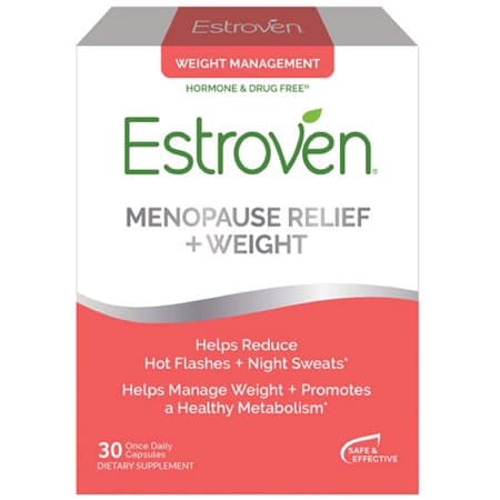 Picture of Estroven Menopause Relief + Weight Management, Hormone Free, 30 ct