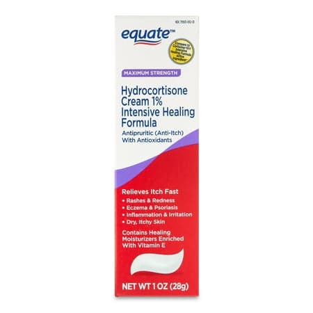 Picture of Equate Maximum Strength Hydrocortisone Cream 1% Intensive Healing Formula