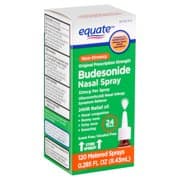Picture of Equate non-drowsy budesonide nasal spray 32mcg, 120 sprays