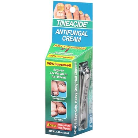 Picture of Dr. Blaine's Tineacide Antifungal Cream, 1.25oz