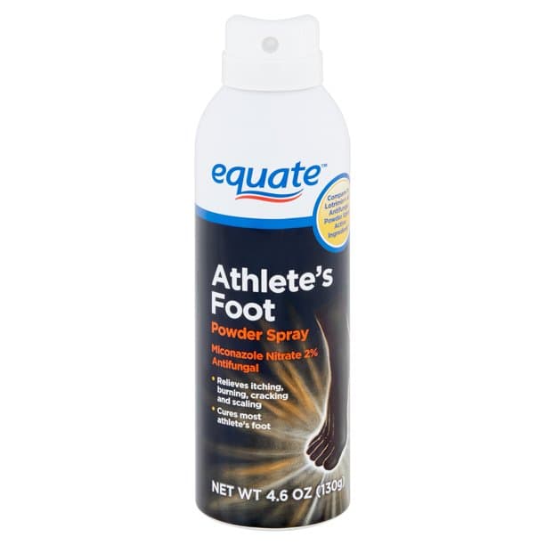 Picture of Equate Athlete's Foot Antifungal Powder Spray, 4.6 oz
