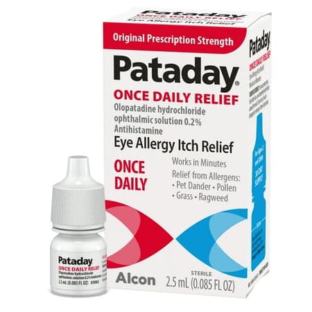 Picture of Pataday Once Daily Allergy Relief Olopatadine 0.2% Eye Drops, 0.085fl oz