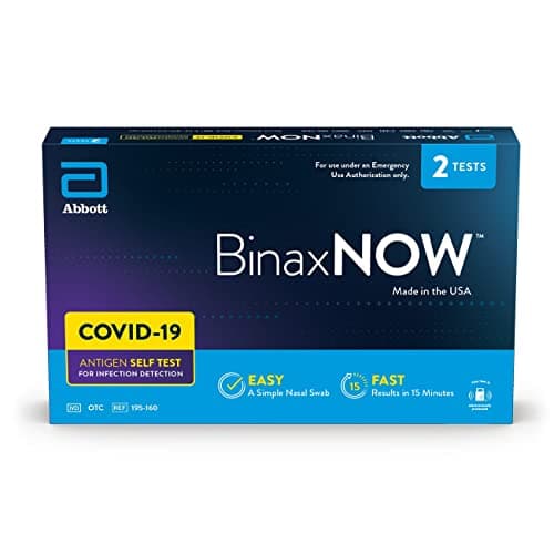 Picture of BinaxNOW 15-Minute COVID-19 Antigen Self Test, 2ct