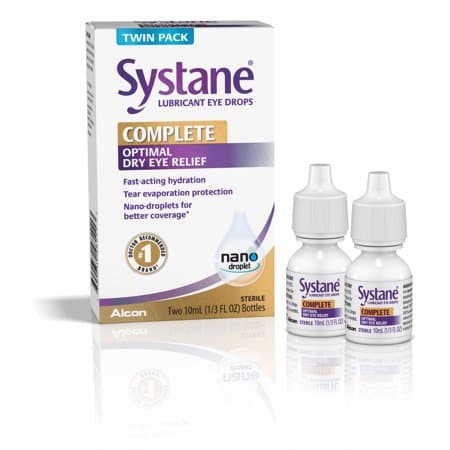 Picture of Systane 2pk Complete Dry Eye Care Symptom Relief Eye Drops, 0.33fl oz