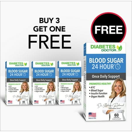 Picture of Dr. Stephanie's 24hr Blood Sugar Support Supplement Capsules, 60ct