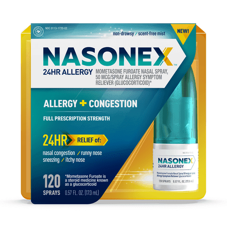 Picture of Nasonex Spray 50mcg 17ml 24hr Allergy Relief