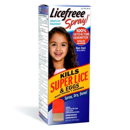 Picture of Licefreee Spray! Instant Head Lice Treatment, 6.0 fl oz