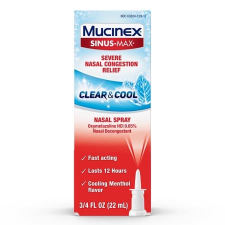 Picture of Mucinex Sinus Max Clear & Cool Spray