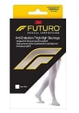 Picture of FUTURO Graduated Compression AntiEmbolism Stockings, Thigh Length, Closed Toe, Medium Short, White, 1 pair/pack