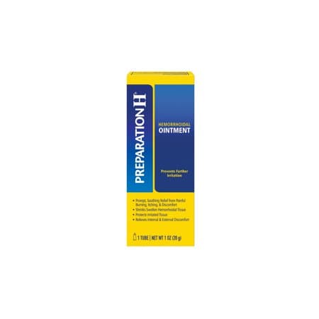 Picture of Preparation H Ointment for Hemorrhoid Relief, Burning and Itching, 1 Oz.
