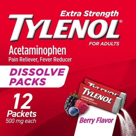 Picture of Adult Tylenol Dissolve Pack 12 12.00 CT