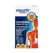 Picture of Equate Cimetidine Acid Reducer Tablets, 200mg, 60 Count