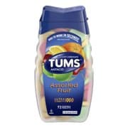 Picture of TUMS Antacid Chewable Tablets for Heartburn Relief, Ultra Strength, Assorted Fruit, 72 Tablets