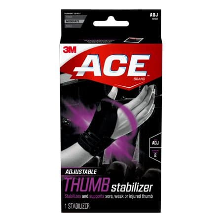 Picture of ACE Brand Thumb Stabilizer, Black  One Size Fits Most