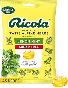 Picture of Ricola Herb Throat Drops Lemon Mint